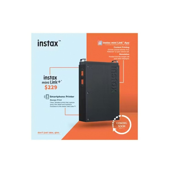 FUJIFILM PRINTERS INSTAX MINI LINK PLUS BLACK