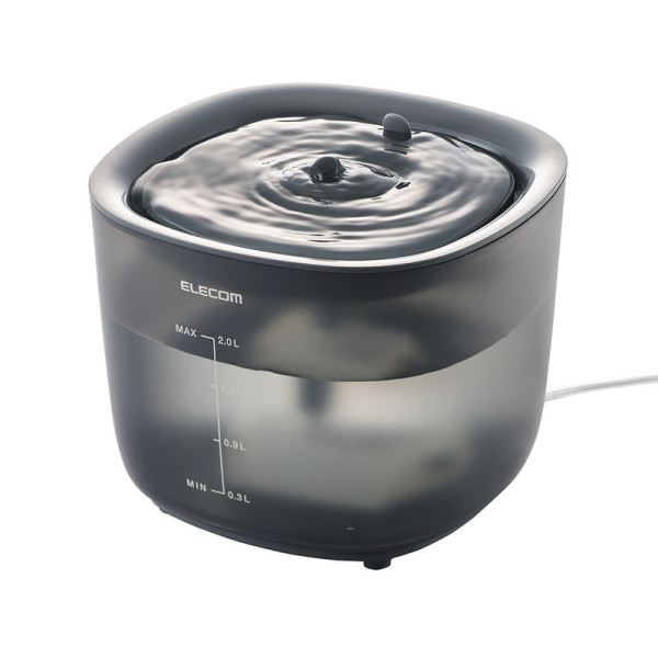 ELECOM Pet Companion PET FEEDER (PET-WD02BK-G)