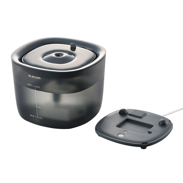ELECOM Pet Companion PET FEEDER (PET-WD02BK-G)