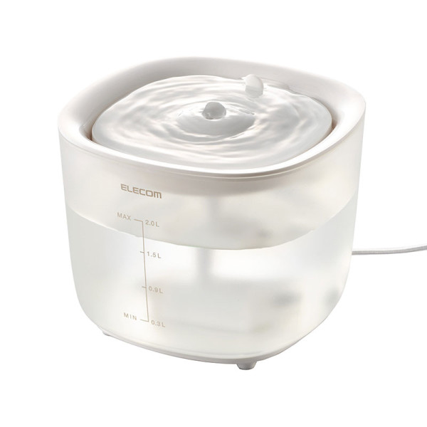 ELECOM Pet Companion PET FEEDER (PET-WD02WH-G)