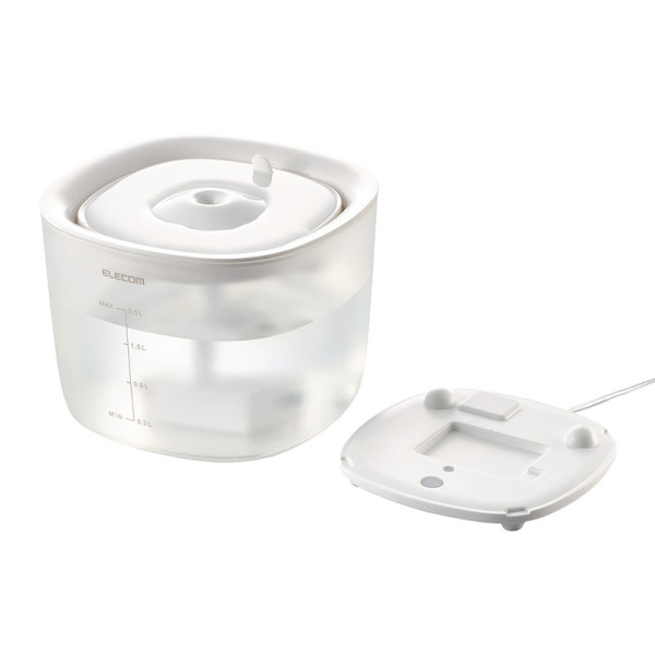 ELECOM Pet Companion PET FEEDER (PET-WD02WH-G)