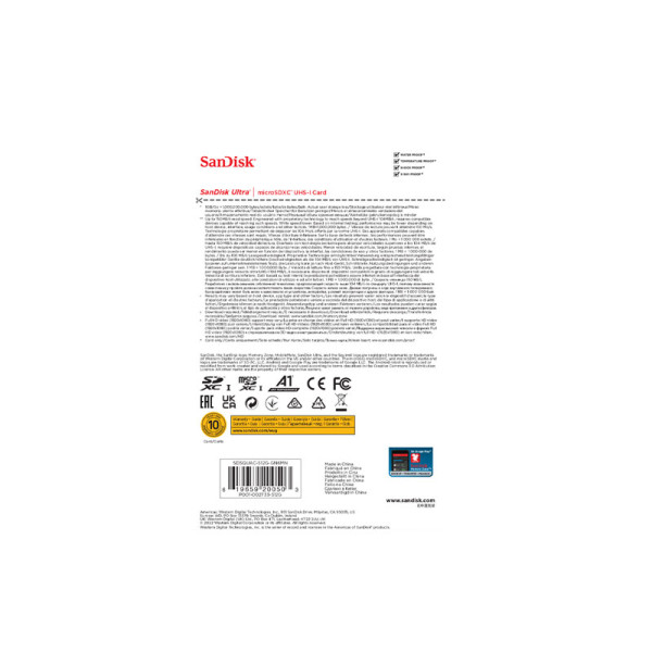 SANDISK MEMORY SD CARD SDSQUAC-512G-GN6MN