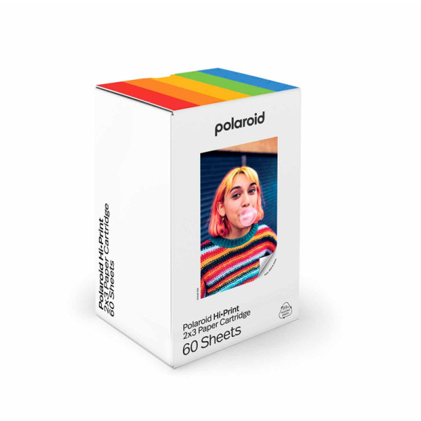 POLAROID DSC/DVC/CAM ACCESSORIES Hi Print 2x3 Paper - 60 Sheets