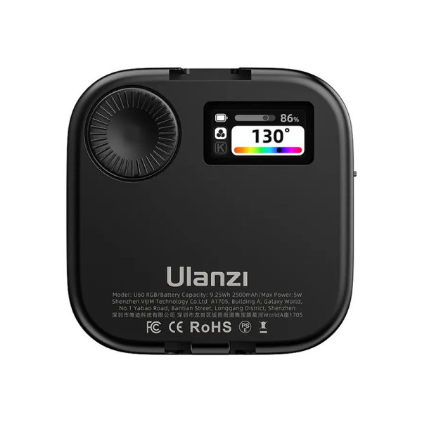 ULANZI DSC/DVC/CAM ACCESSORIES U60 RGB PHONE CAMERA LED LIGHT
