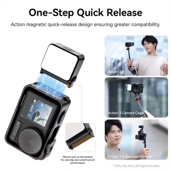 ULANZI DSC/DVC/CAM ACCESSORIES LM18 ACTION 5/4/3 MINI LIGHT