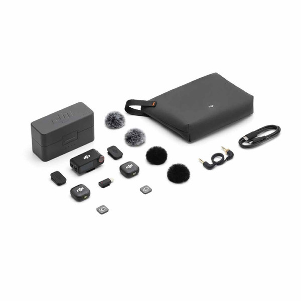 DJI CAM ACCESSORIES MIC 3 (2TX+1RX+CHARGING CASE)