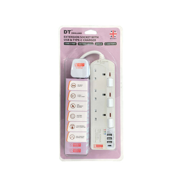 DT ENGLAND CABLE EXTENSION DT 713C1(WH)