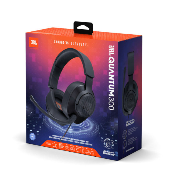 JBL AUDIO PERIPHERALS Quantum 300 Black