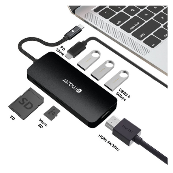 MAZER CABLES M-UC2MULTI4070-BK 