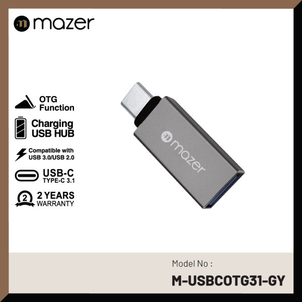MAZER CABLES M-USBCOTG31-GY