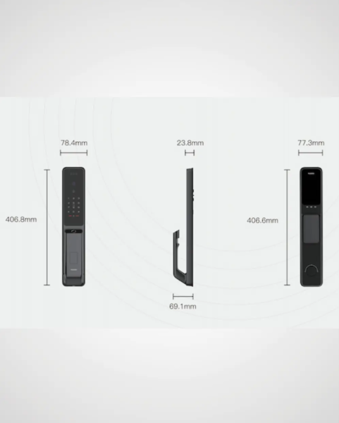 KAADAS DIGITAL LOCK Q9 BLACK