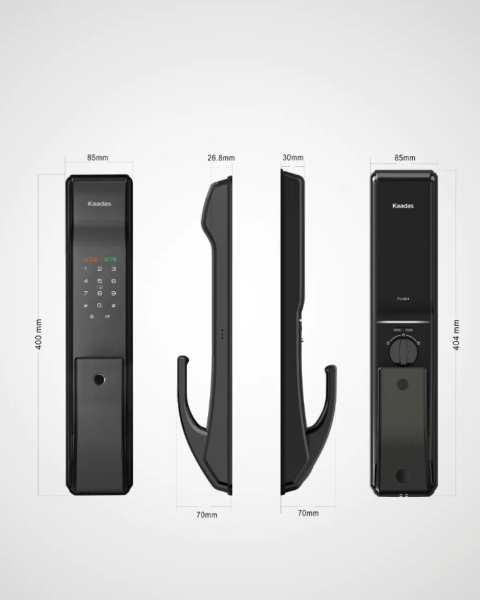 KAADAS DIGITAL LOCK K9-5W SPACE GREY + R8GD 