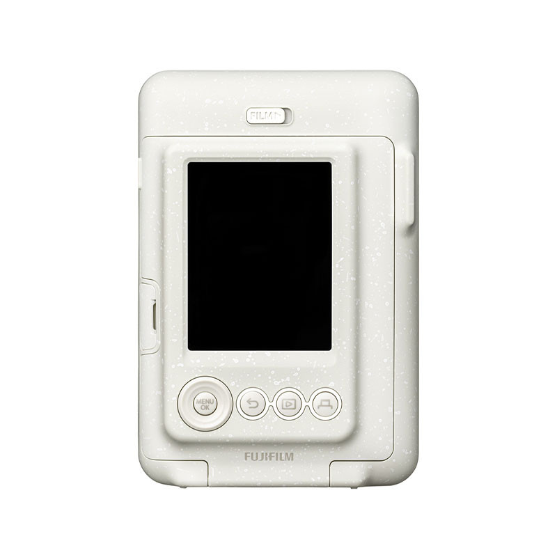 FUJIFILM INSTANT CAMERA INSTAX MINI LIPLAY-MISTY WHITE FUJIFILM INSTANT CAMERA INSTAX MINI LIPLAY-MISTY WHITE
