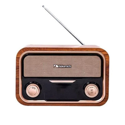 NAKAMICHI RADIO NM RETRO WOODEN MUSIC STATION
