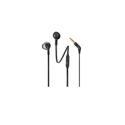 JBL EARPHONES/HEADPHONES/EARBUDS T205-BLACK