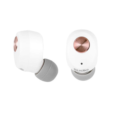 SUDIO EARPHONES/HEADPHONES/EARBUDS Niva White