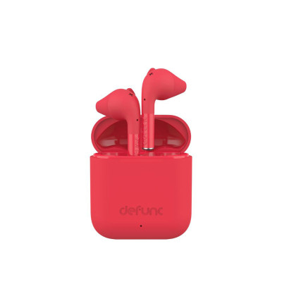 DEFUNC EARPHONES/HEADPHONES/EARBUDS DF TRUE GO SLIM TWS RED