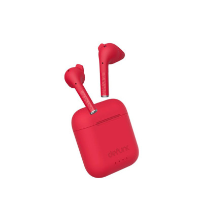 DEFUNC EARPHONES/HEADPHONES/EARBUDS DF TRUE TALK TWS RED