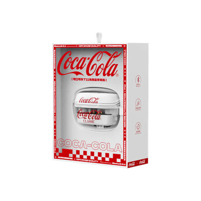 Coca Cola EARPHONES/HEADPHONES/EARBUDS T11 (WHITE)