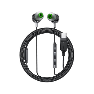 ACEFAST EARPHONES/HEADPHONES/EARBUDS AF L5 USB-C IN-EAR EARPHONE-BK