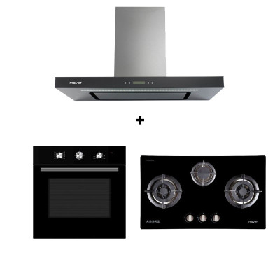 MAYER GAS RANGE PACKAGE MMGH773+MMBCH900+MMDO8
