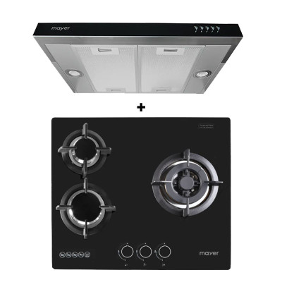 MAYER GAS RANGE PACKAGE MMGH633+MMSI600HS
