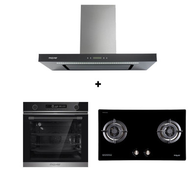 MAYER GAS RANGE PACKAGE MMGH772+MMBCH900+MMDO13