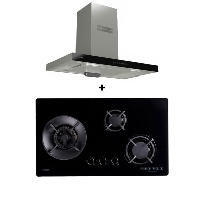 FUJIOH GAS RANGE PACKAGE FH-GS5035SV+FR MT1990R