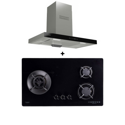 FUJIOH GAS RANGE PACKAGE FH-GS5030SV+FR MT1990R