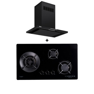 FUJIOH GAS RANGE PACKAGE FH-GS5035SV+FR-CL1890R