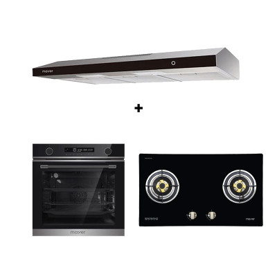 MAYER GAS RANGE PACKAGE MMGH772HI+MMSL902BE+MMDO13C