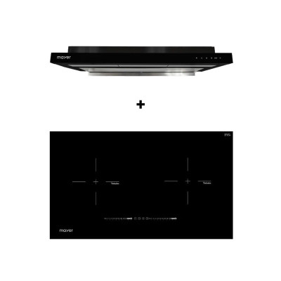 MAYER GAS RANGE PACKAGE MMIH752CS+MMSI903OT(BK/SS)