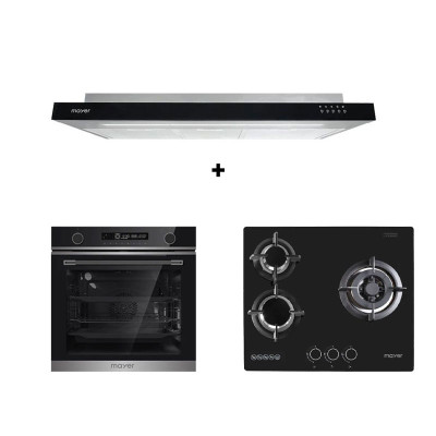 MAYER GAS RANGE PACKAGE MMGH633+MMSI900HS+MMDO13C