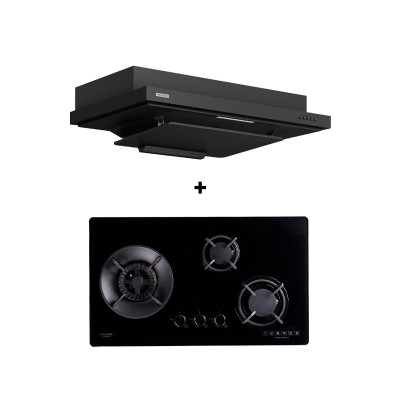 FUJIOH GAS RANGE PACKAGE FHGS5035+FRFS2290(SM/RS/XW/XBK