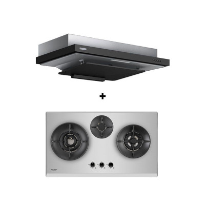 FUJIOH GAS RANGE PACKAGE FHGS7030+FRFS2290(XBKS/XWS/SMR