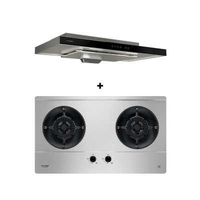 FUJIOH GAS RANGE PACKAGE FH-GS6520SV+FR-MS1990R
