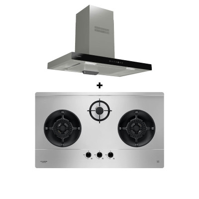 FUJIOH GAS RANGE PACKAGE FH-GS6530SV+FR-MT1990R