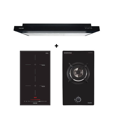 MAYER GAS RANGE PACKAGE MMGH310+MMIH30CS+MMSI900LED