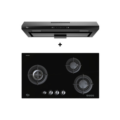 TURBO GAS RANGE PACKAGE T883GV-BK+TA65-802-90BK