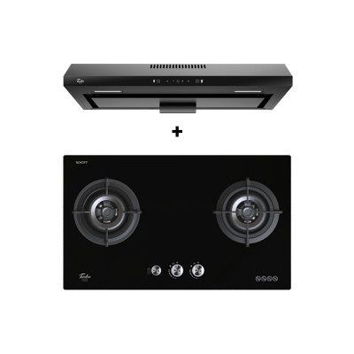 TURBO GAS RANGE PACKAGE T762GV-BK+TA65-802-90BK