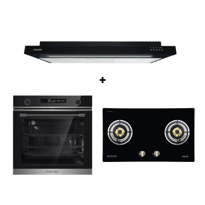 MAYER GAS RANGE PACKAGE MMGH772HI+MMSI900LEDHS+MMDO13C