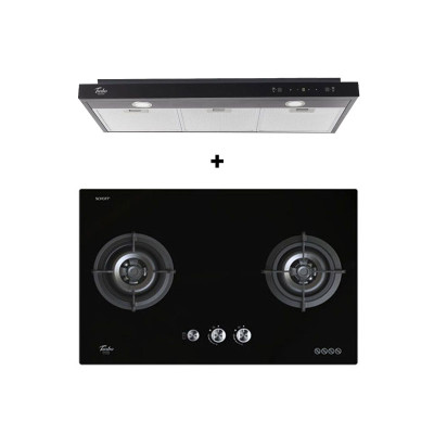 TURBO GAS RANGE PACKAGE T772GV-BK+TSL902TBK-3