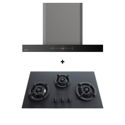 TECNO GAS RANGE PACKAGE T333TGSV+KD2088