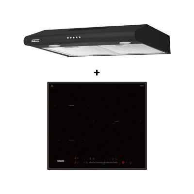 OTIMMO GAS RANGE PACKAGE ECH2508EBK+EIH7603E