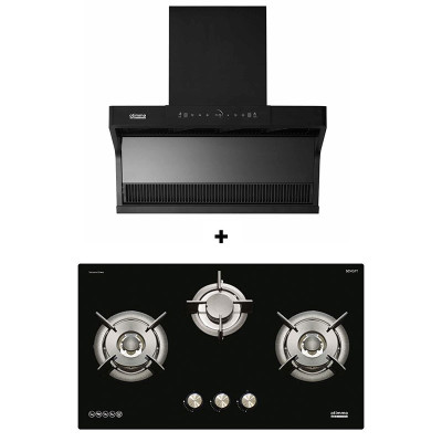 OTIMMO GAS RANGE PACKAGE EBH6381S+ECH9122EBK