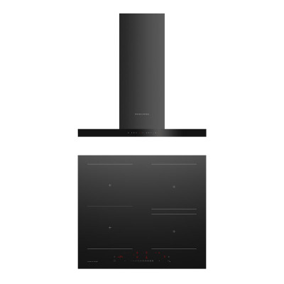 FISHER & PAYKEL GAS RANGE PACKAGE CI604ZCTPB2+HC90DCBB4
