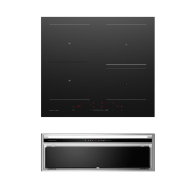 FISHER & PAYKEL GAS RANGE PACKAGE CI604ZCTPB2+HP90IDCHX4