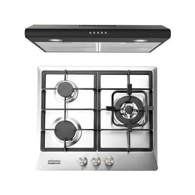 OTIMMO GAS RANGE PACKAGE ECH2508EBK+EBH3360E