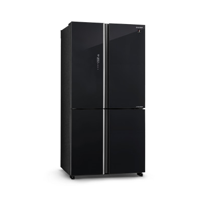 SHARP MULTI DOOR FRIDGE SJ-VX57PG-BK