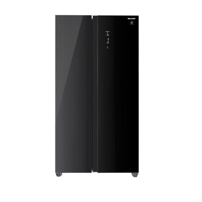 SHARP SIDE BY SIDE FRIDGE SJ-SS60G-BK